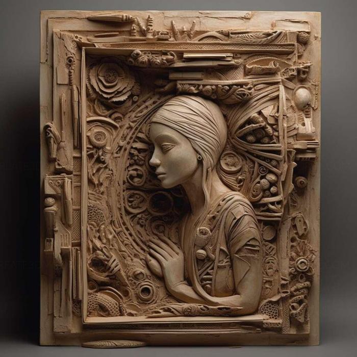 نموذج ثلاثي الأبعاد لآلة CNC 3D Art 